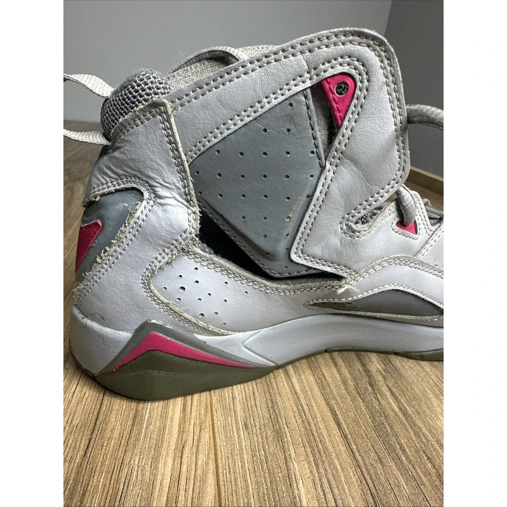 Nike Air Jordan Sz 8.5Y Gray Athletic Shoe Sneakers‎ 342774-018